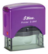 Shiny S-844 Large Address Stamp - Violet