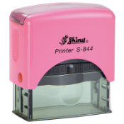 Shiny S-844 Large Address Stamp - Pink